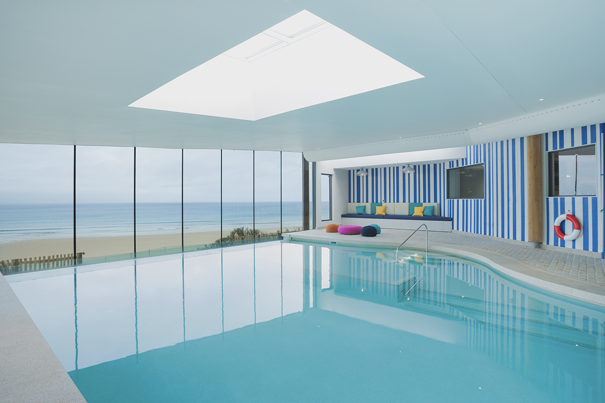 Luxury Cornwall Hotel Swimming Pool - Watergate Bay Hotel